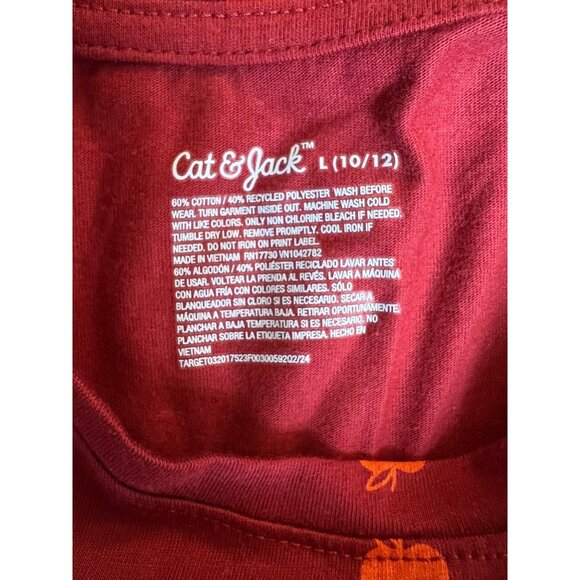 Cat & Jack Red Apple Tee - Picture 8 of 9